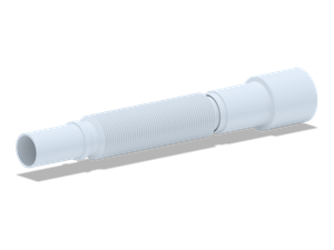 Труба гофрированная АНИ 32x40/50 (АНИ пласт) K306