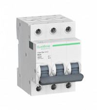 Выключатель автоматический трехполюсный 25А B 4.5kA 400В City9 Set (Systeme Electric) C9F14325