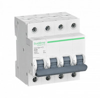 Выключатель автоматический четырехполюсный 25А С 4.5kA 400В City9 Set (Systeme Electric) C9F34425