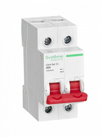 Выключатель нагрузки (ВН) 2P 40А 400В City9 Set (Systeme Electric) C9S16240
