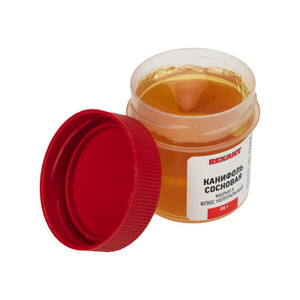 Канифоль сосновая 20 г, флюс нейтральный (REXANT) 09-3710