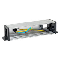 Встраиваемый настольный розеточный блок для крепления под столом, 8 модулей, C-Line (EKF) cl-vnbu-8-s