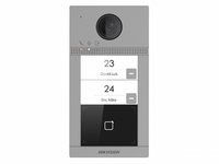 Панель вызывная IP видеодомофона 2Мп на двух абонентов (Hikvision) DS-KV8213-WME1(B)/Flush