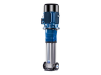 Насос многоступенчатый вертикальный CDM5-10, 1.5 кВт, станд. фланец, 3х220В/3х380В, 50 Гц, чугун, 70 С (CNP) CDM5-10FSWPC