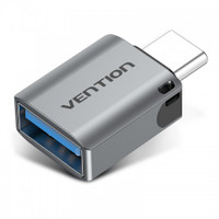 Адаптер переходник OTG USB Type C M на USB 3.0 AF, контакты никелированные (Vention) CDQH0