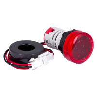 Индикатор значения тока и напряжения красный ED16-22AVD 100А PROxima (EKF) ed16-22avd-r