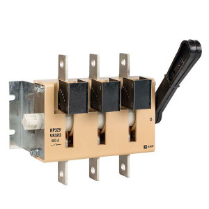 Выключатель-разъединитель ВР32У-37А31220 400А 1 направление с дугогасительными камерами несъемная левая/правая рукоятка MAXima (EKF) uvr32-37a31220