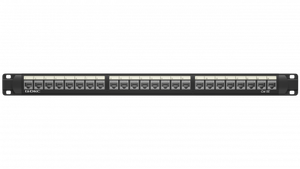 Патч-панель 191UCAT5E 24 модуля RJ45 экранированная (DKC) RN5PPF24
