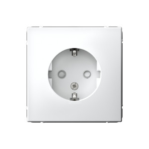 ARTGALLERY розетка с заземлением со шторками, 16А, механизм, белый (Systeme Electric) GAL000145