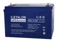 Аккумулятор C.ETALON CHRL 12В 100 А/ч (ETALON BATTERY) 700-12/100S
