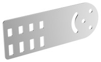 Пластина шарнирная h=80мм IEK (IEK) CLM51D-PSH-080