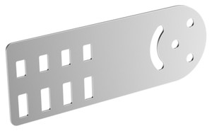Пластина шарнирная h=80мм IEK (IEK) CLM51D-PSH-080