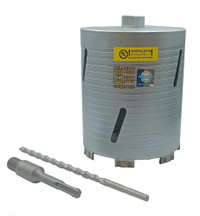 Коронка алмазная по бетону 130х150 мм Hilberg Laser Deep Drill (Hilberg) HD313