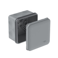 MultiBox Коробка распределительная с мембранными вводами IP66 70х70х42 Серая (со стикером) под пистолет (Systeme Electric) IMT351961