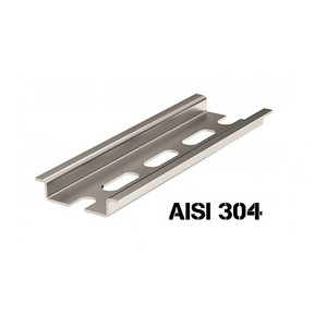 Дин-рейка из нержавеющей стали, перфорированная OMEGA 3F, 35х7,5мм. (DKC) 02140SS