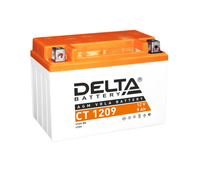 Аккумулятор CT 12В 9Ач (Delta MOTO) CT 1209