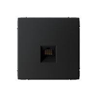 ARTGALLERY розетка компьютерная RJ45, кат. 6A, механизм, карбон (Systeme Electric) GAL001086