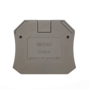 Изолятор торцевой для клеммы TUR-16 (DKC) D-TUR-16