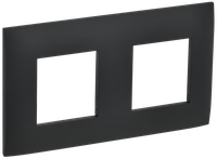 SKANDY Рамка 2-местная SK-F02G графит IEK (IEK) SK-M22-K53