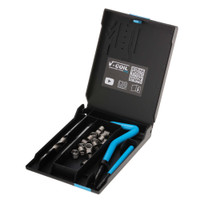 Набор для восстановления резьбы М8х1,0 24пр (Volkel) V04013