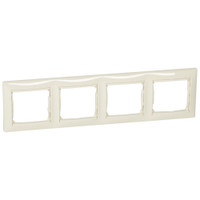 Рамка 4-местная слоновая кость VALENA (IEK) 774354