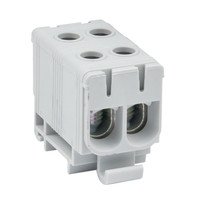 Клемма силовая вводная двойная КСВ 16-50 серая PROxima (EKF) plc-kvs2-16-50-grey