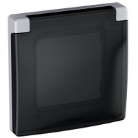 Рамка 1-местная IP44 алюминий INSPIRIA (IEK) 673922