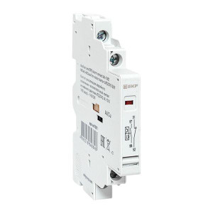 Контакт сигнализации аварийного отключения + вспомогательный контакт мгновенного действия АПД/GV2 АК-1001 1НО (авар.) + 1НЗ EKF (EKF) apd-ad1001