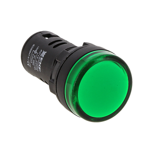 Лампа AD16-22HS LED матрица 22мм зеленый (EKF) ledm-ad16-g