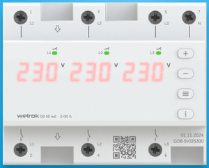 Реле напряжения D6-50 red (WELROK) 4660251140403