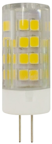 Лампа светодиодная LED 3,5 Вт 280Лм 4000К капсула нейтральный G4 170-265В LED JC-3,5W-220V-CER-840-G4 Standart (ЭРА) Б0027856