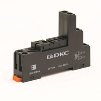 Колодка с винтовыми клеммами для реле на 2 группы: IR-24DC/230AC-2CO (DKC) IR-B2-SC
