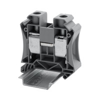 Клемма проходная, винтовой зажим, 2 точки подключения, 35 кв.мм, серая (DKC) TUR-35R