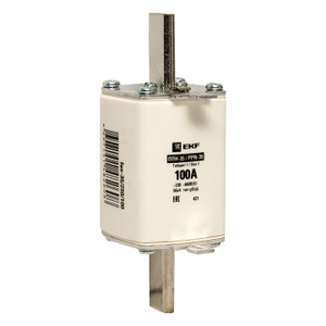 Вставка плавкая ППН-35 250/100А габарит 1 (EKF) fus-35/250/100