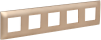 SKANDY Рамка 5-местная SK-F05Sa песочный IEK (IEK) SK-M52-K98