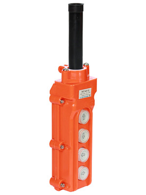 Пост кнопочный ПКТ-40 на 4 кнопки IP54 ABS-пластик (Электротехник) ET055740