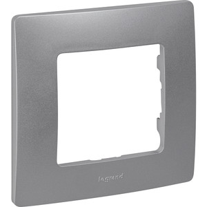 Рамка 1-местная алюминий ETIKA (IEK) 672551