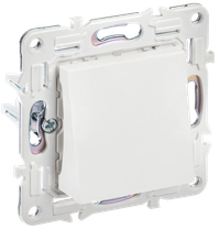 SKANDY Вывод кабеля SK-O01W арктический белый IEK (IEK) SK-VK10-0-K01