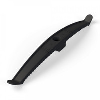 Держатель кабеля двусторонний для прямого монтажа черный (20шт/120шт уп/кор) (Промрукав) PR13.0383