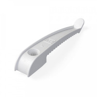 Держатель кабеля односторонний для прямого монтажа белый (20шт/240шт уп/кор) (Промрукав) PR13.0385