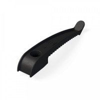 Держатель кабеля односторонний для прямого монтажа черный (20шт/240шт уп/кор) (Промрукав) PR13.0381