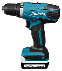 Дрель-шуруповерт аккумуляторная 14.4В, 10мм, 30Нм, кейс (2х1.5Ач) (Makita) DF347DWE