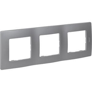 Рамка 3-местная алюминий ETIKA (IEK) 672553