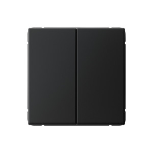 ARTGALLERY 2-клавишный переключатель, сх.6/2, 10АХ, механизм, карбон (Systeme Electric) GAL001065