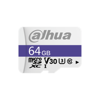 Карта памяти microSD, 64 ГБ, UHS-I, TBW 33 ТБ, (Dahua) DHI-TF-C100/64GB