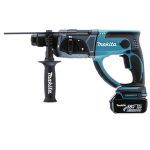 Перфоратор аккумуляторный SDS-plus 18В, 1.9Дж, подсветка, кейс (1х3Ач) (Makita) DHR202RF