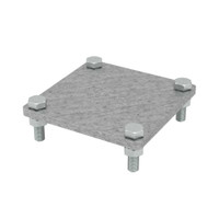 Соединитель полоса - полоса 100х100 мм (DKC) NG3106