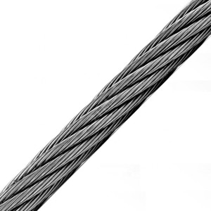 Трос DIN 3055 2,0мм стальной покрытие цинк (Крепдил) DIN3055-2