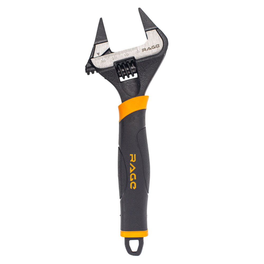 Ключ разводной с ультратонкими губками 200 мм (Rage) 311112