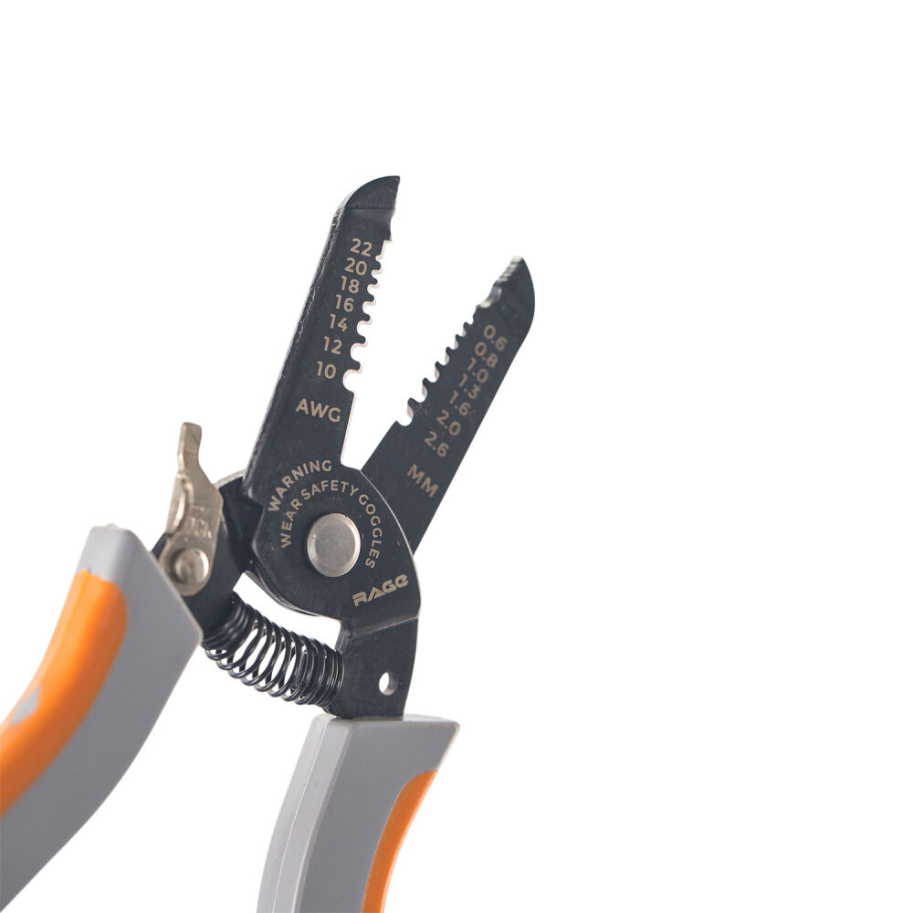 Стриппер многофункциональный для снятия и зачистки изоляции 0.3 - 5.2 мм (Rage) 312118